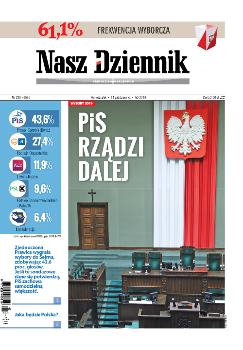 Nasz Dziennik z dnia 14.10.2019 wydanie PDF