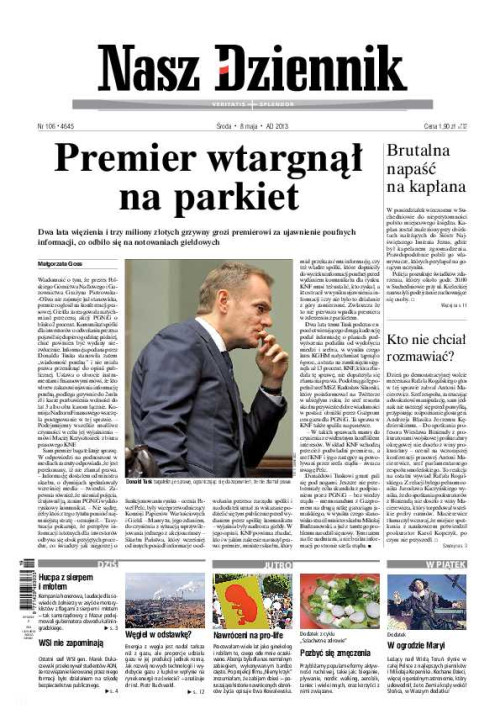 Nasz Dziennik z dnia 08.05.2013 wydanie PDF