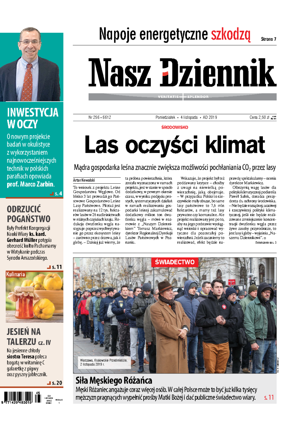 Nasz Dziennik z dnia 04.11.2019 wydanie PDF