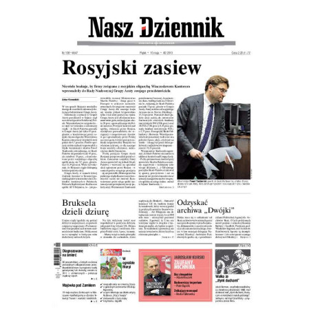 Nasz Dziennik z dnia 10.05.2013 wydanie PDF
