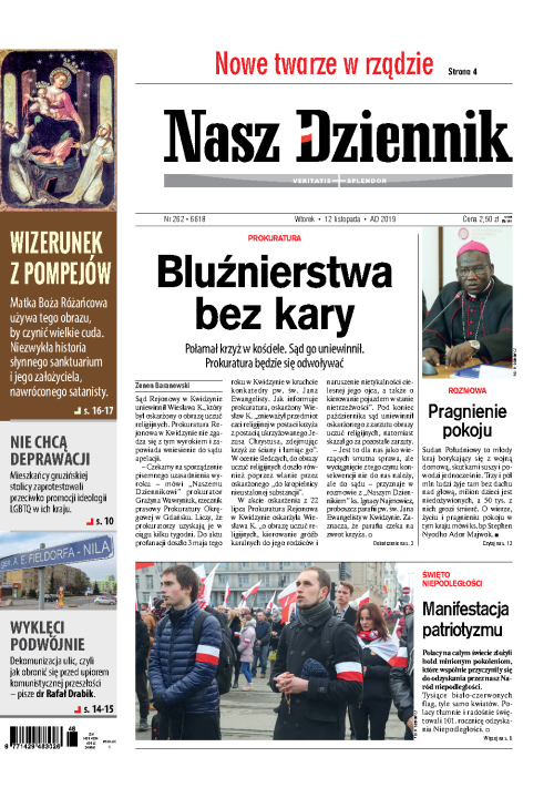 Nasz Dziennik z dnia 12.11.2019 wydanie PDF