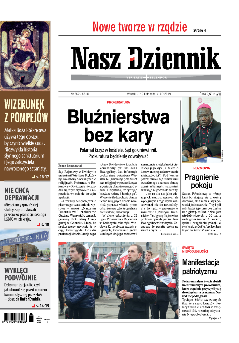 Nasz Dziennik z dnia 12.11.2019 wydanie PDF