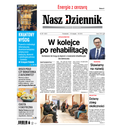 Nasz Dziennik z dnia 18.11.2019 wydanie PDF