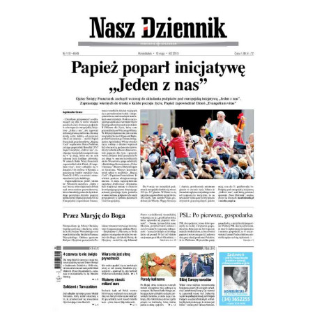 Nasz Dziennik z dnia 13.05.2013 wydanie PDF