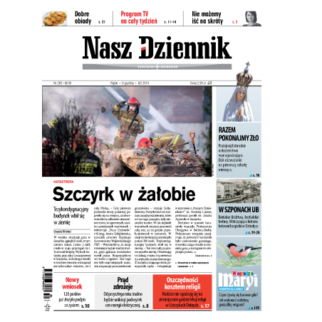 Nasz Dziennik z dnia 06.12.2019 wydanie PDF