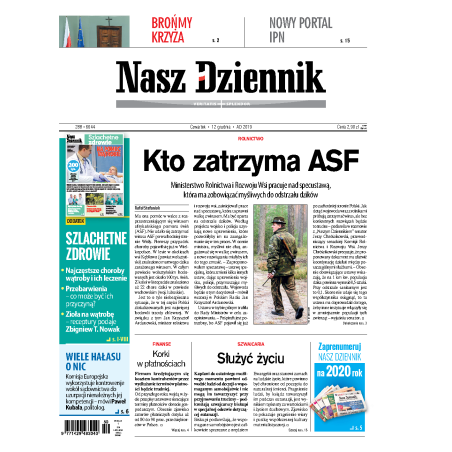 Nasz Dziennik z dnia 12.12.2019 wydanie PDF