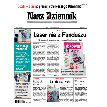 Nasz Dziennik z dnia 18.12.2019 wydanie PDF