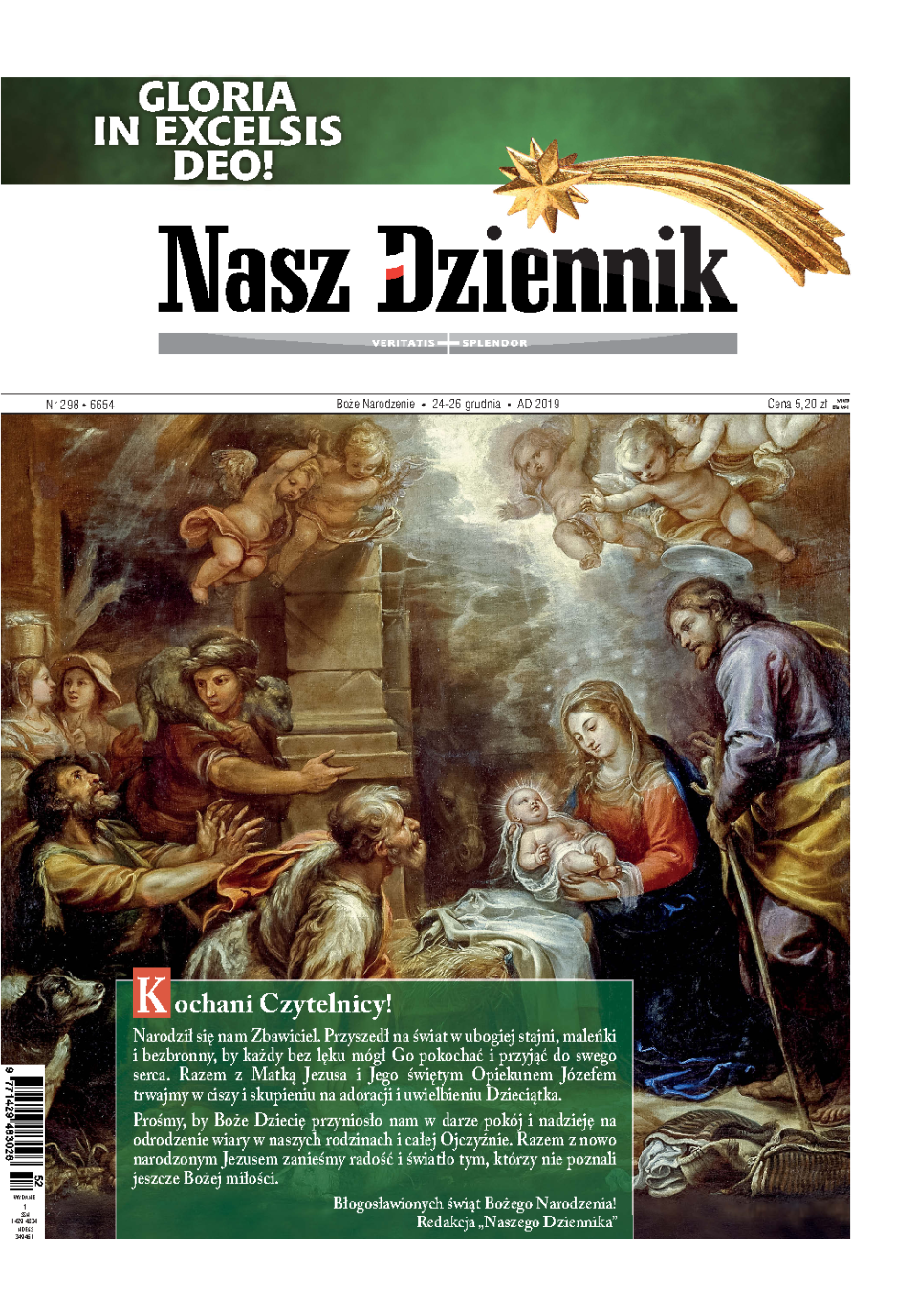Nasz Dziennik z dnia 24.12.2019 wydanie PDF