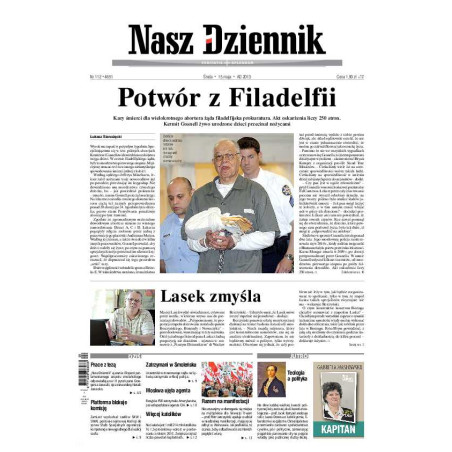 Nasz Dziennik z dnia 15.05.2013 wydanie PDF