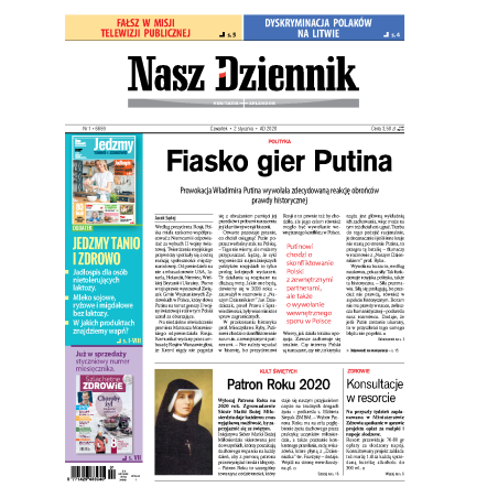 Nasz Dziennik z dnia 02.01.2020 wydanie PDF