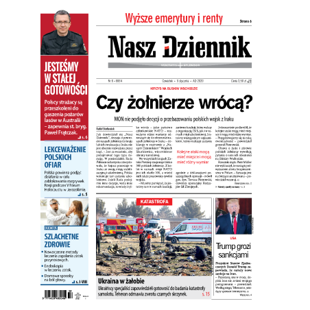Nasz Dziennik z dnia 09.01.2020 wydanie PDF