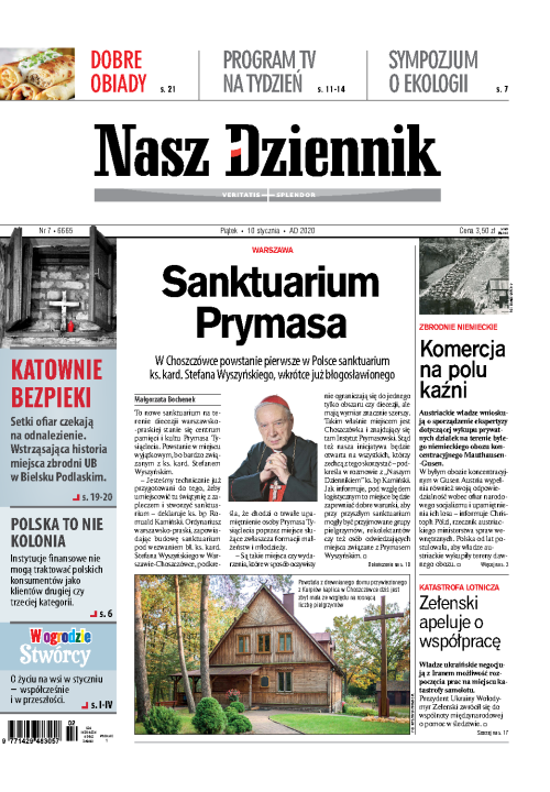 Nasz Dziennik z dnia 10.01.2020 wydanie PDF