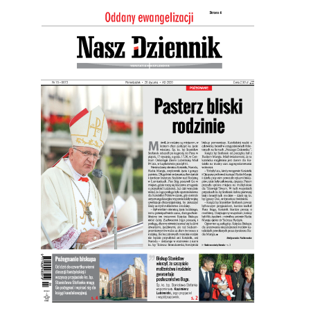 Nasz Dziennik z dnia 20.01.2020 wydanie PDF