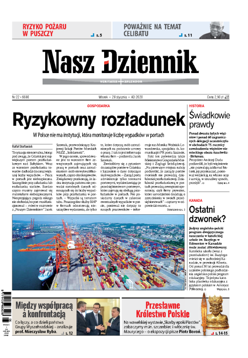 Nasz Dziennik z dnia 28.01.2020 wydanie PDF