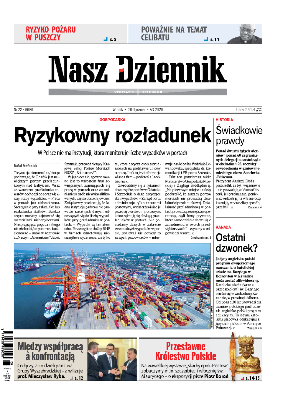 Nasz Dziennik z dnia 28.01.2020 wydanie PDF