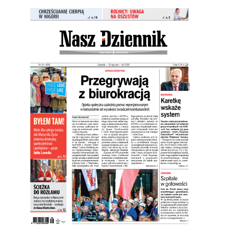 Nasz Dziennik z dnia 30.01.2020 wydanie PDF