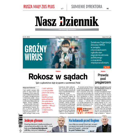 Nasz Dziennik z dnia 01.02.2020 wydanie PDF