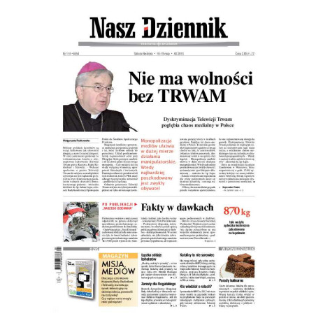 Nasz Dziennik z dnia 18.05.2013 wydanie PDF