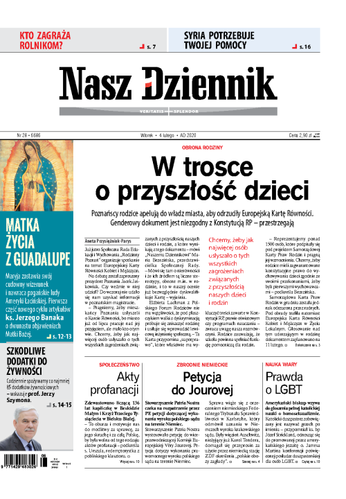 Nasz Dziennik z dnia 04.02.2020 wydanie PDF
