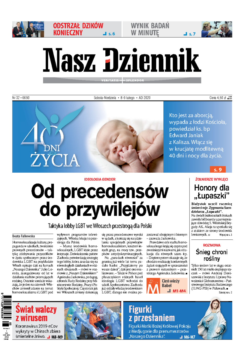 Nasz Dziennik z dnia 08.02.2020 wydanie PDF