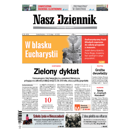 Nasz Dziennik z dnia 15.02.2020 wydanie PDF