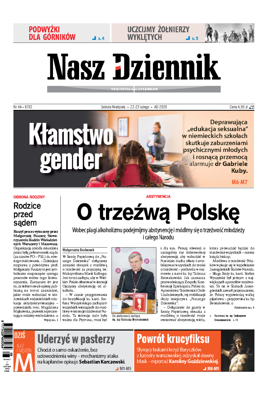 Nasz Dziennik z dnia 22.02.2020 wydanie PDF