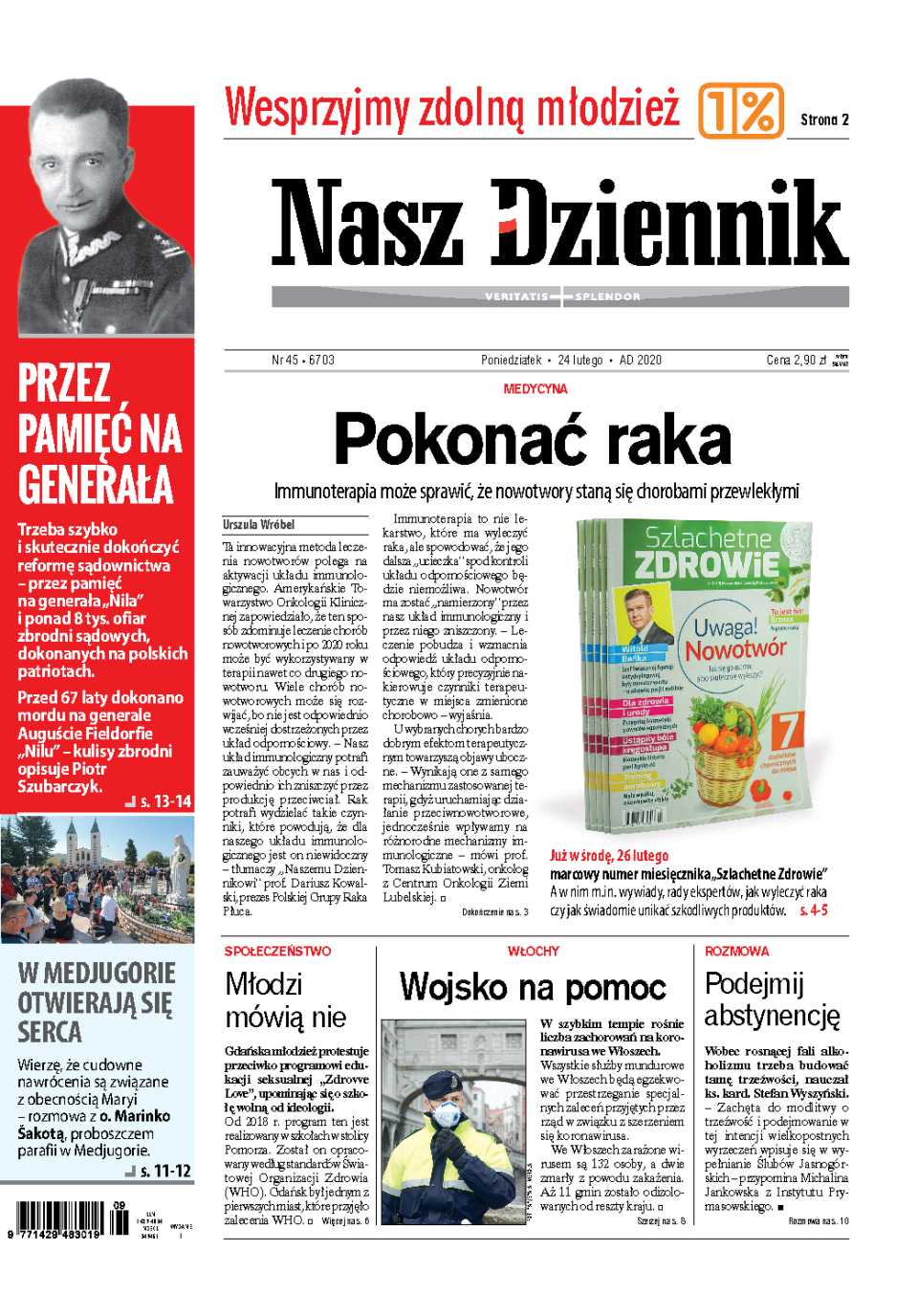 Nasz Dziennik z dnia 24.02.2020 wydanie PDF