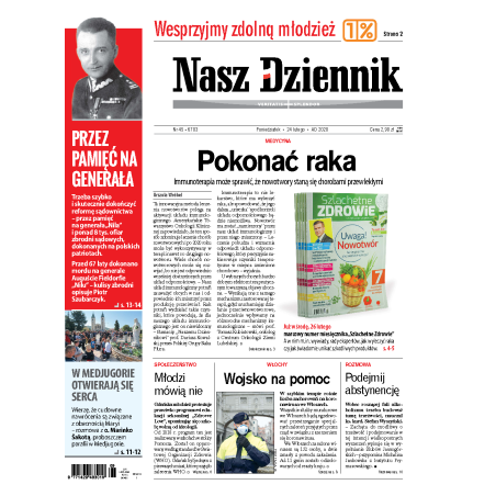 Nasz Dziennik z dnia 24.02.2020 wydanie PDF