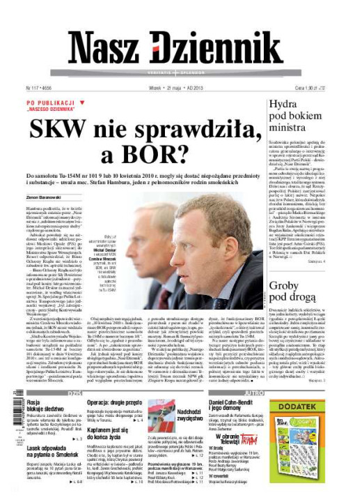 Nasz Dziennik z dnia 21.05.2013 wydanie PDF