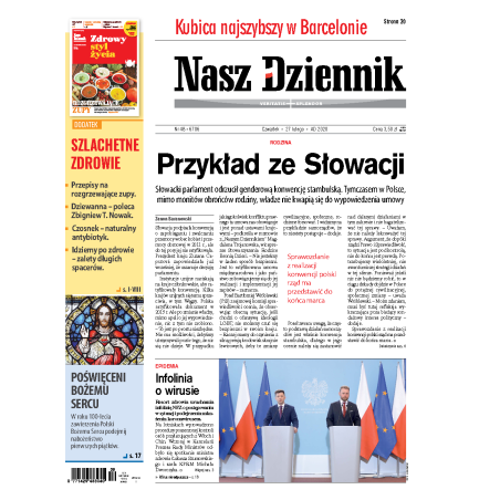 Nasz Dziennik z dnia 27.02.2020 wydanie PDF