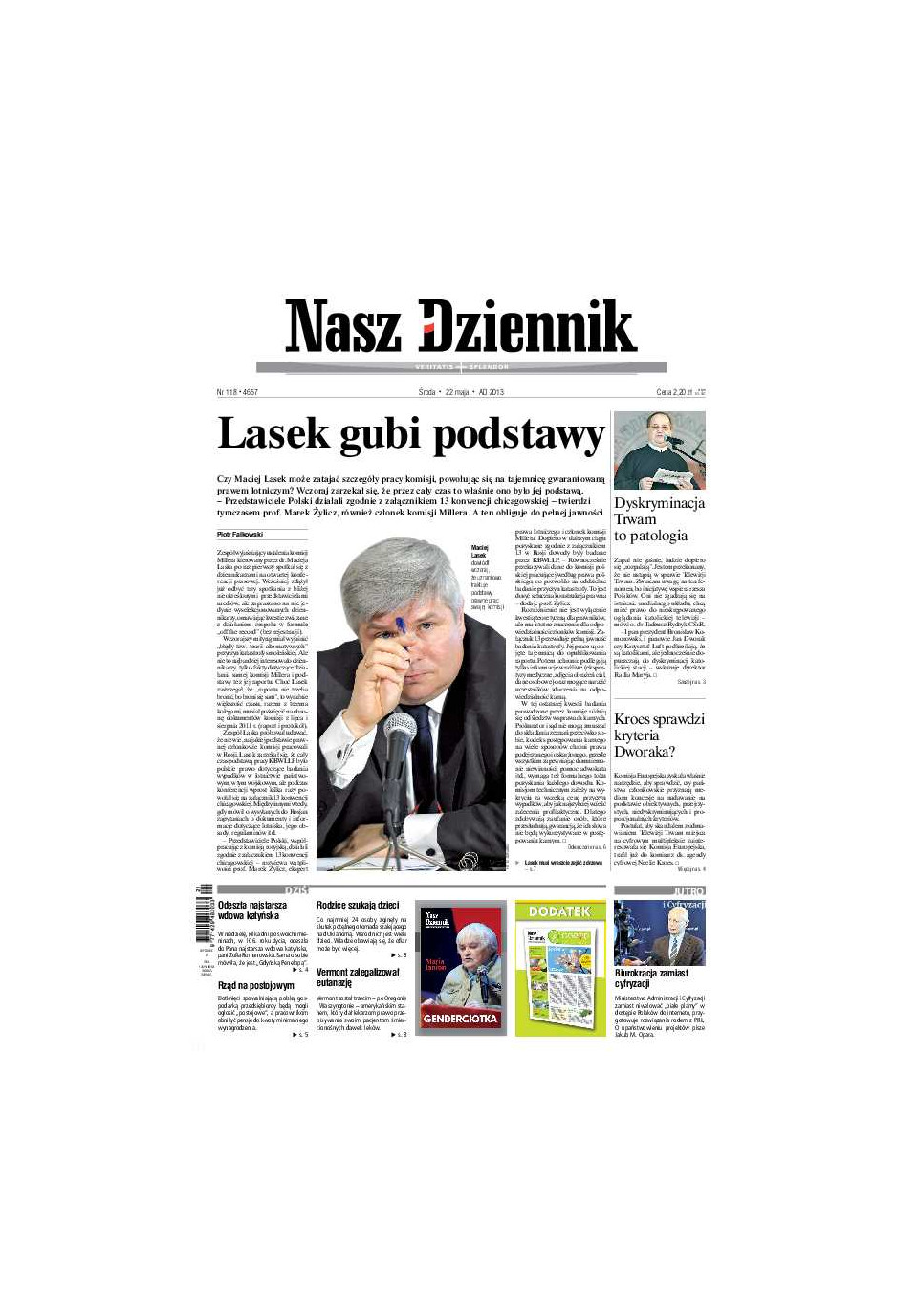 Nasz Dziennik z dnia 22.05.2013 wydanie PDF