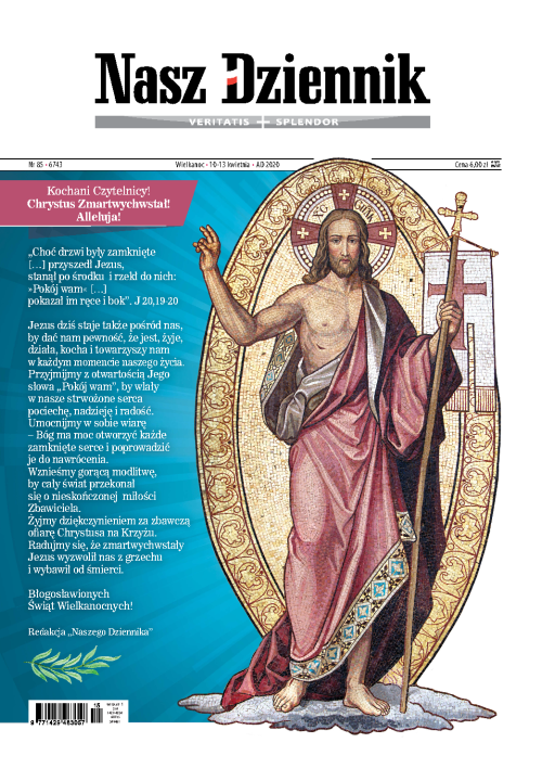 Nasz Dziennik z dnia 10.04.2020 wydanie PDF