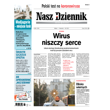 Nasz Dziennik z dnia 14.04.2020 wydanie PDF