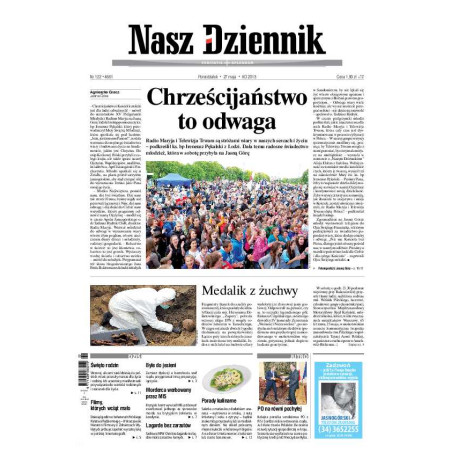 Nasz Dziennik z dnia 27.05.2013 wydanie PDF