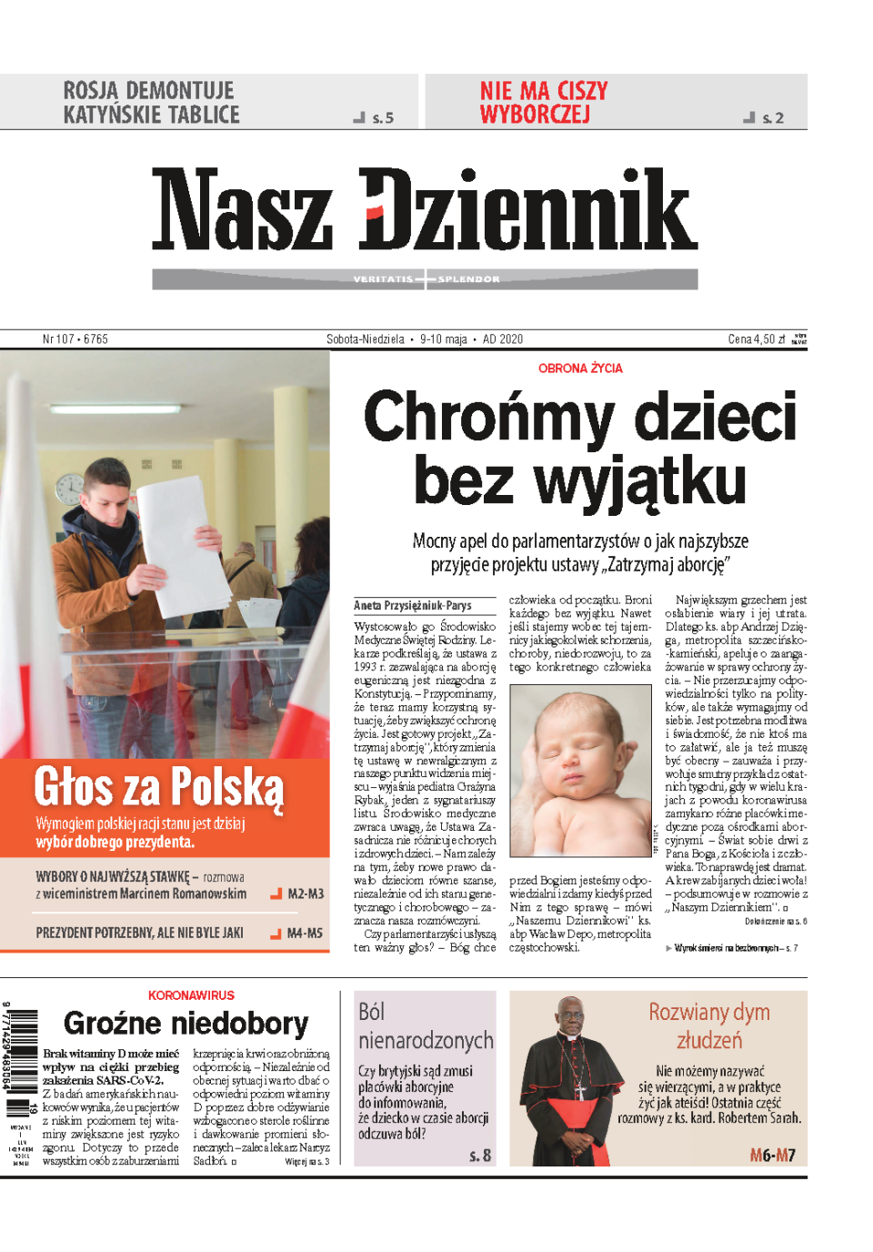 Nasz Dziennik z dnia 09.05.2020 wydanie PDF