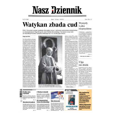 Nasz Dziennik z dnia 28.05.2013 wydanie PDF