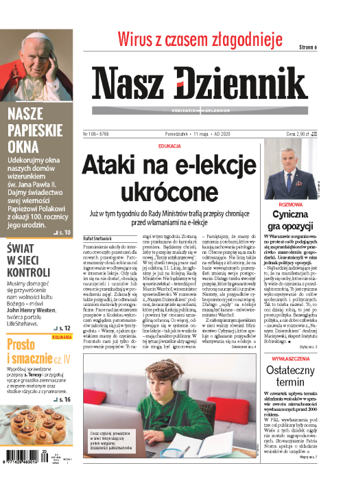Nasz Dziennik z dnia 11.05.2020 wydanie PDF