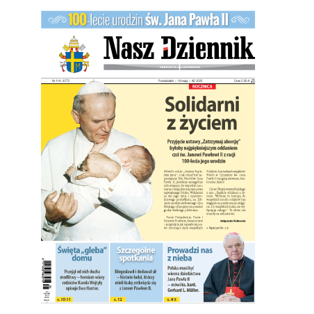 Nasz Dziennik z dnia 18.05.2020 wydanie PDF