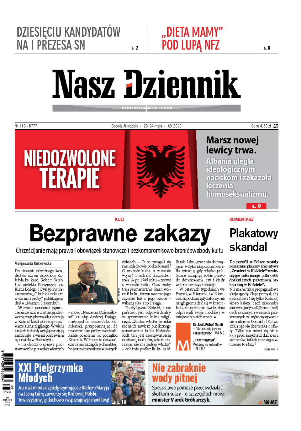 Nasz Dziennik z dnia 23.05.2020 wydanie PDF