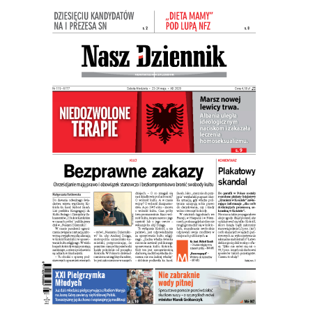 Nasz Dziennik z dnia 23.05.2020 wydanie PDF