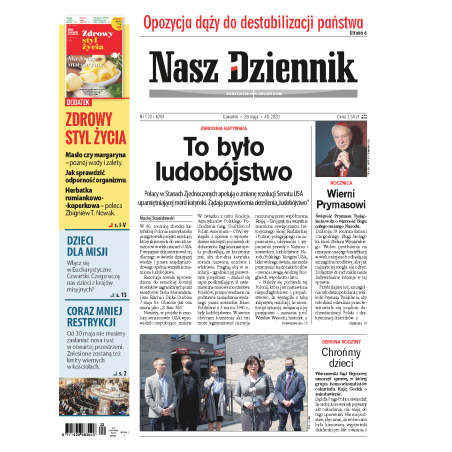 Nasz Dziennik z dnia 28.05.2020 wydanie PDF