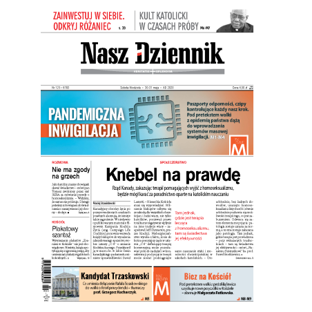 Nasz Dziennik z dnia 30.05.2020 wydanie PDF