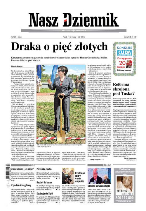 Nasz Dziennik z dnia 31.05.2013 wydanie PDF