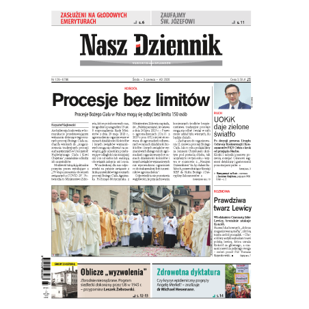 Nasz Dziennik z dnia 03.06.2020 wydanie PDF