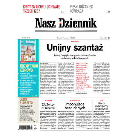 Nasz Dziennik z dnia 04.06.2020 wydanie PDF