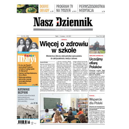 Nasz Dziennik z dnia 05.06.2020 wydanie PDF