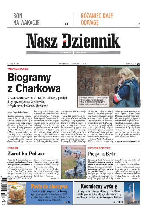 Nasz Dziennik z dnia 08.06.2020 wydanie PDF