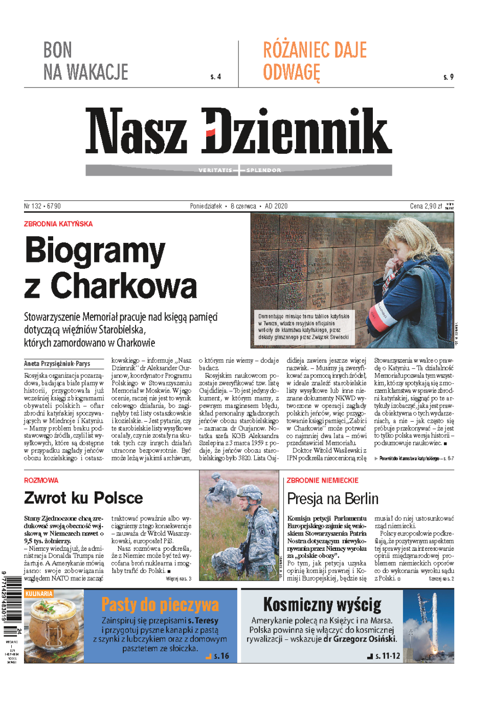 Nasz Dziennik z dnia 08.06.2020 wydanie PDF