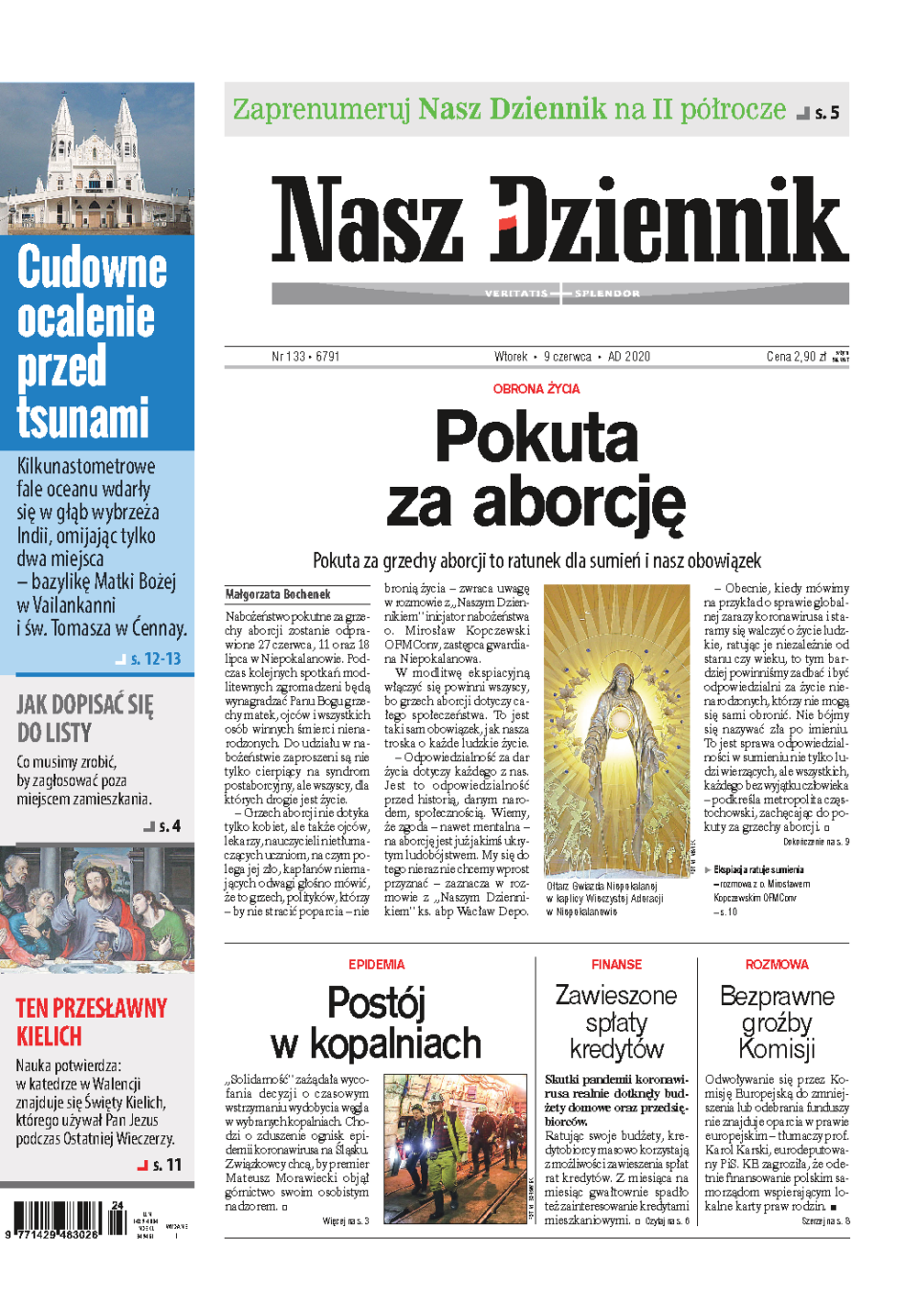 Nasz Dziennik z dnia 09.06.2020 wydanie PDF