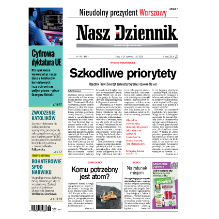 Nasz Dziennik z dnia 24.06.2020 wydanie PDF